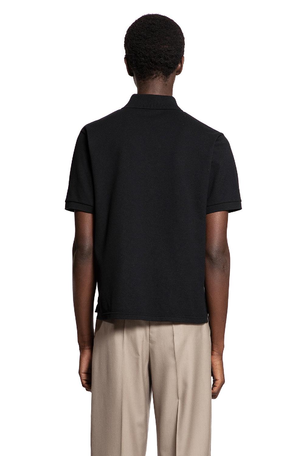 Antonioli SAINT LAURENT MAN BLACK T-SHIRTS & TANK TOPS