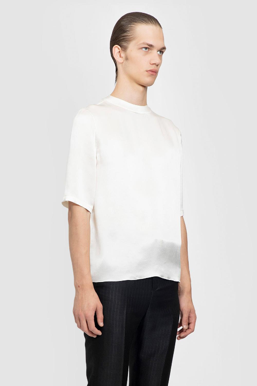 Antonioli SAINT LAURENT MAN WHITE T-SHIRTS & TANK TOPS