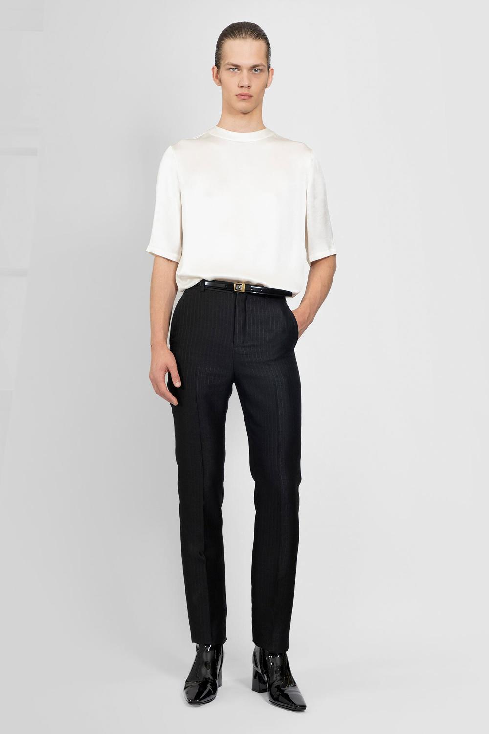 Antonioli SAINT LAURENT MAN WHITE T-SHIRTS & TANK TOPS