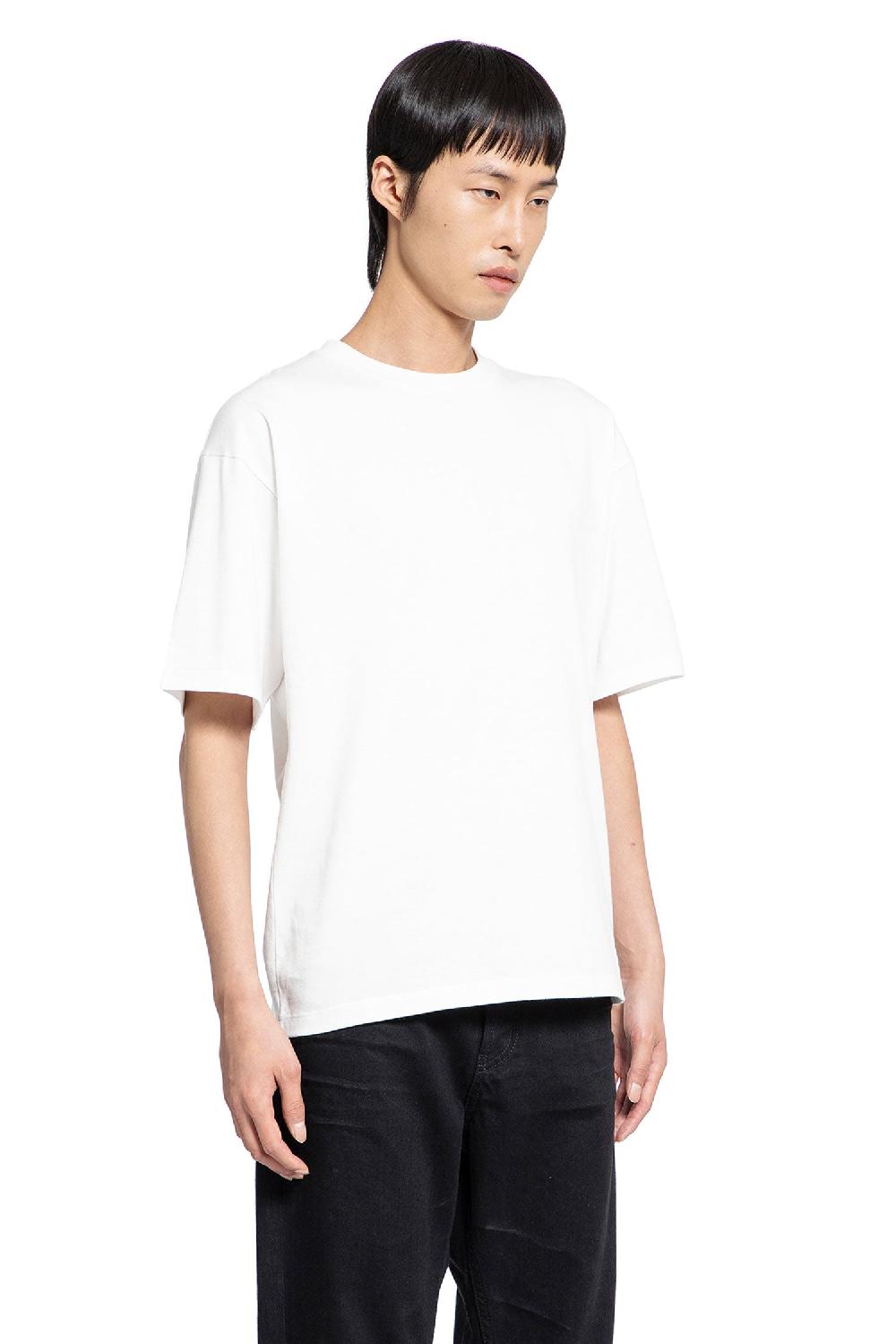 Antonioli SAINT LAURENT MAN WHITE T-SHIRTS & TANK TOPS