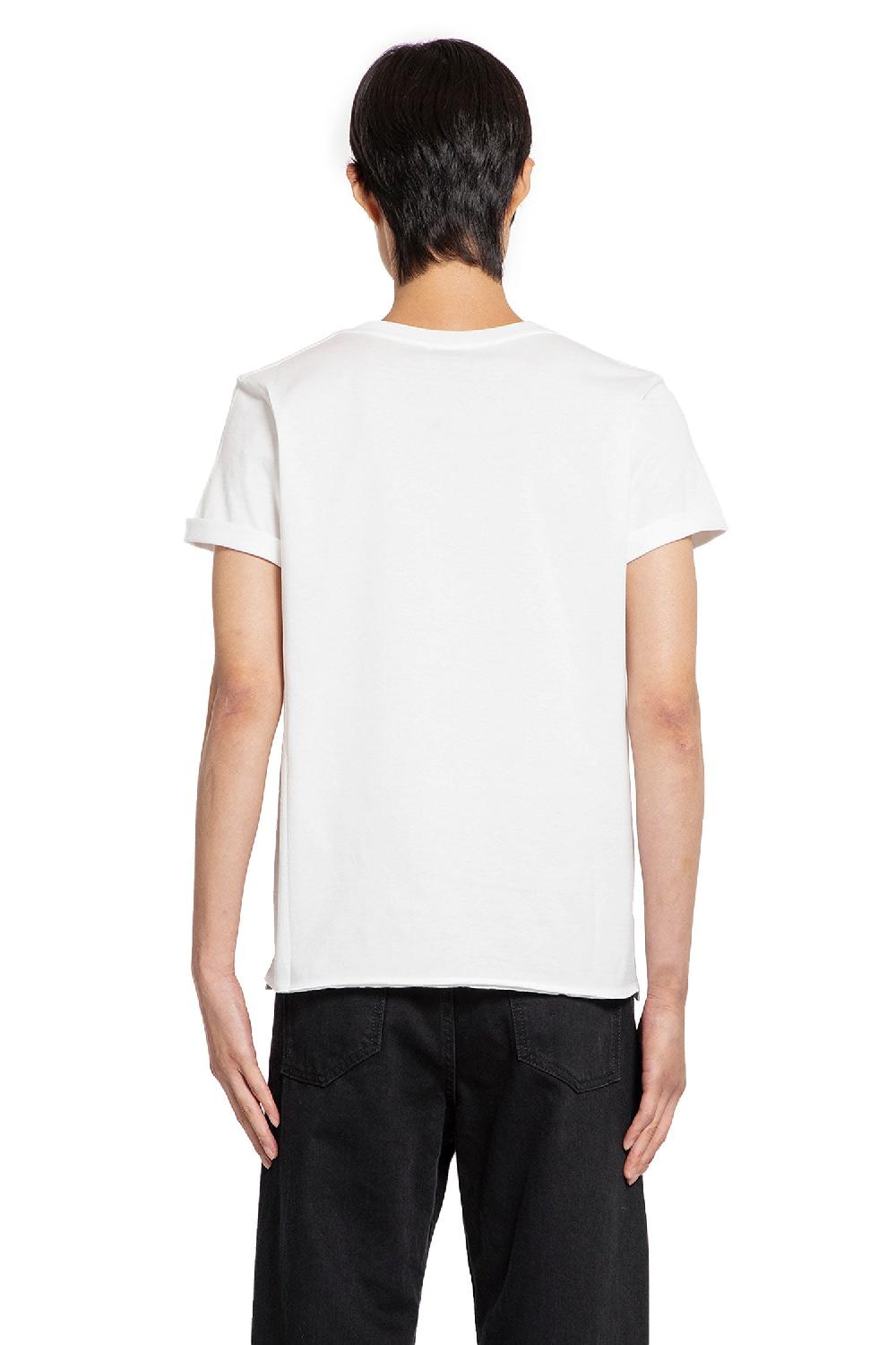 Antonioli SAINT LAURENT MAN WHITE T-SHIRTS & TANK TOPS
