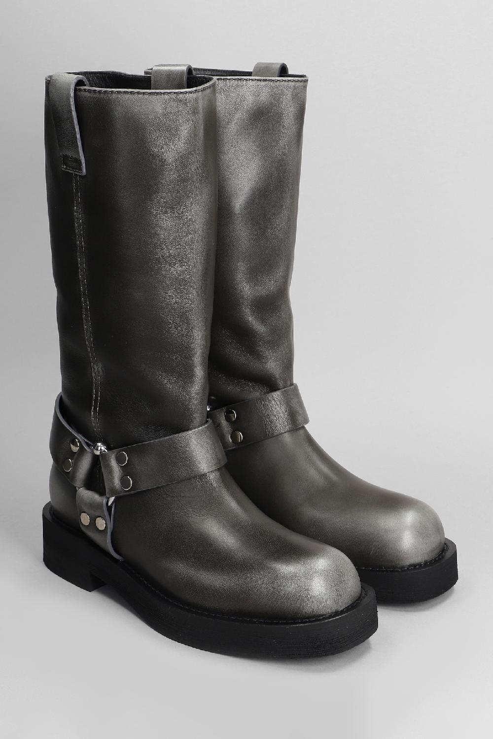 Deliberti 3Juin Tronchetti Tacco Basso Demi 020 In Pelle Nera Cod. 404666 - Deliberti The Luxury Shopping