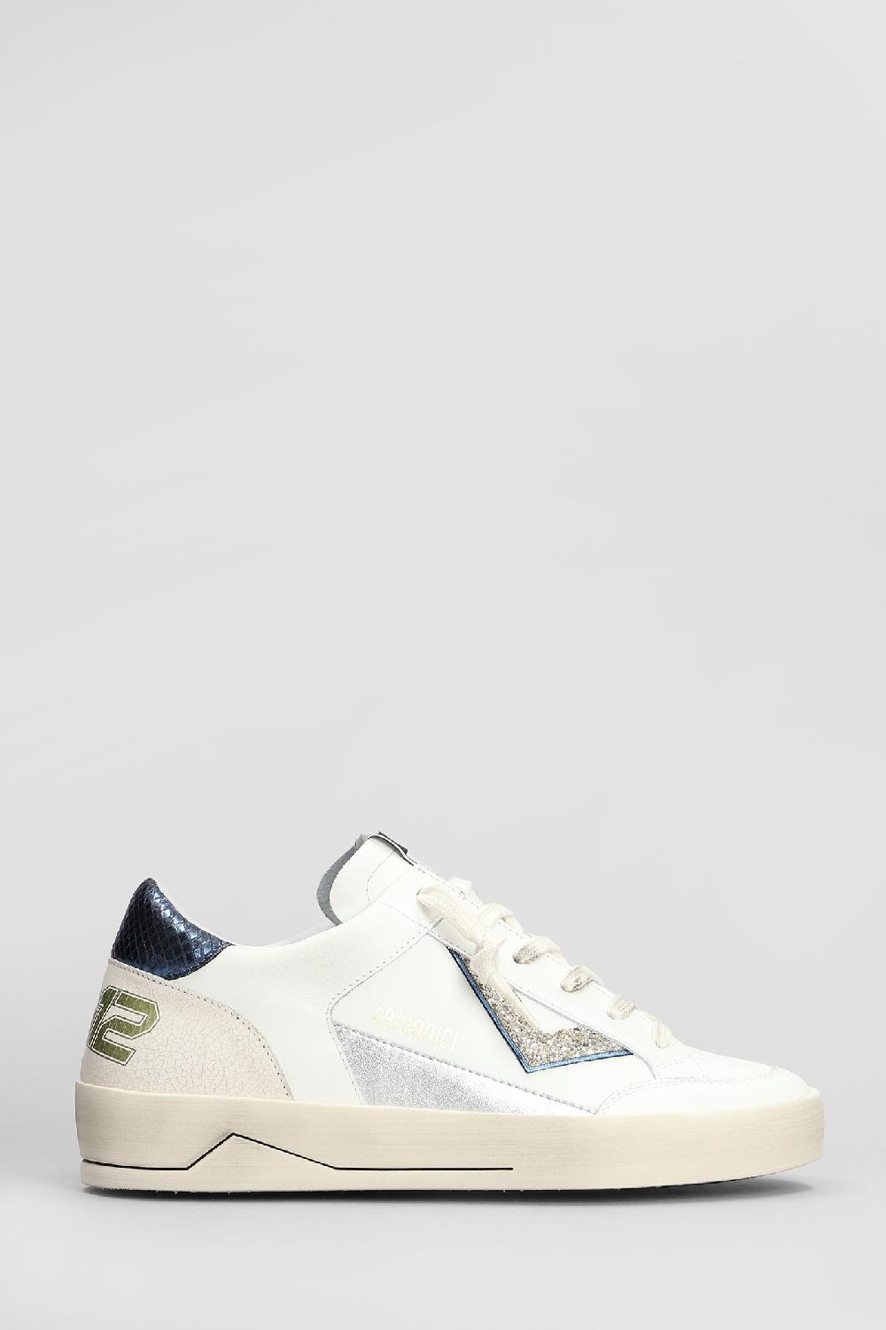 Deliberti 4B12 Sneakers kyle in pelle bianca cod. 409032 - Deliberti The Luxury Shopping