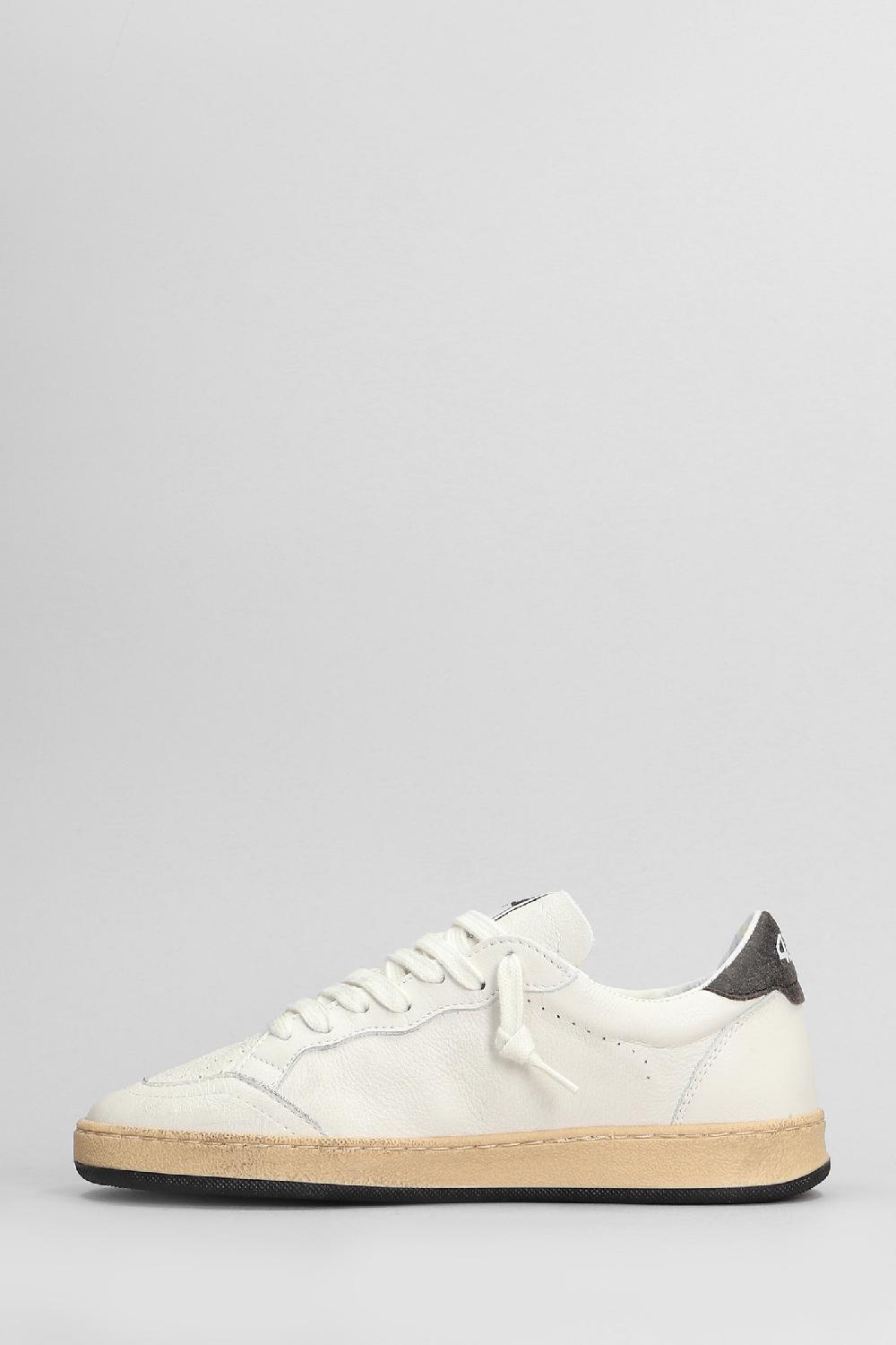 Deliberti 4B12 Sneakers Play New In Pelle Bianca Cod. 409033 - Deliberti The Luxury Shopping