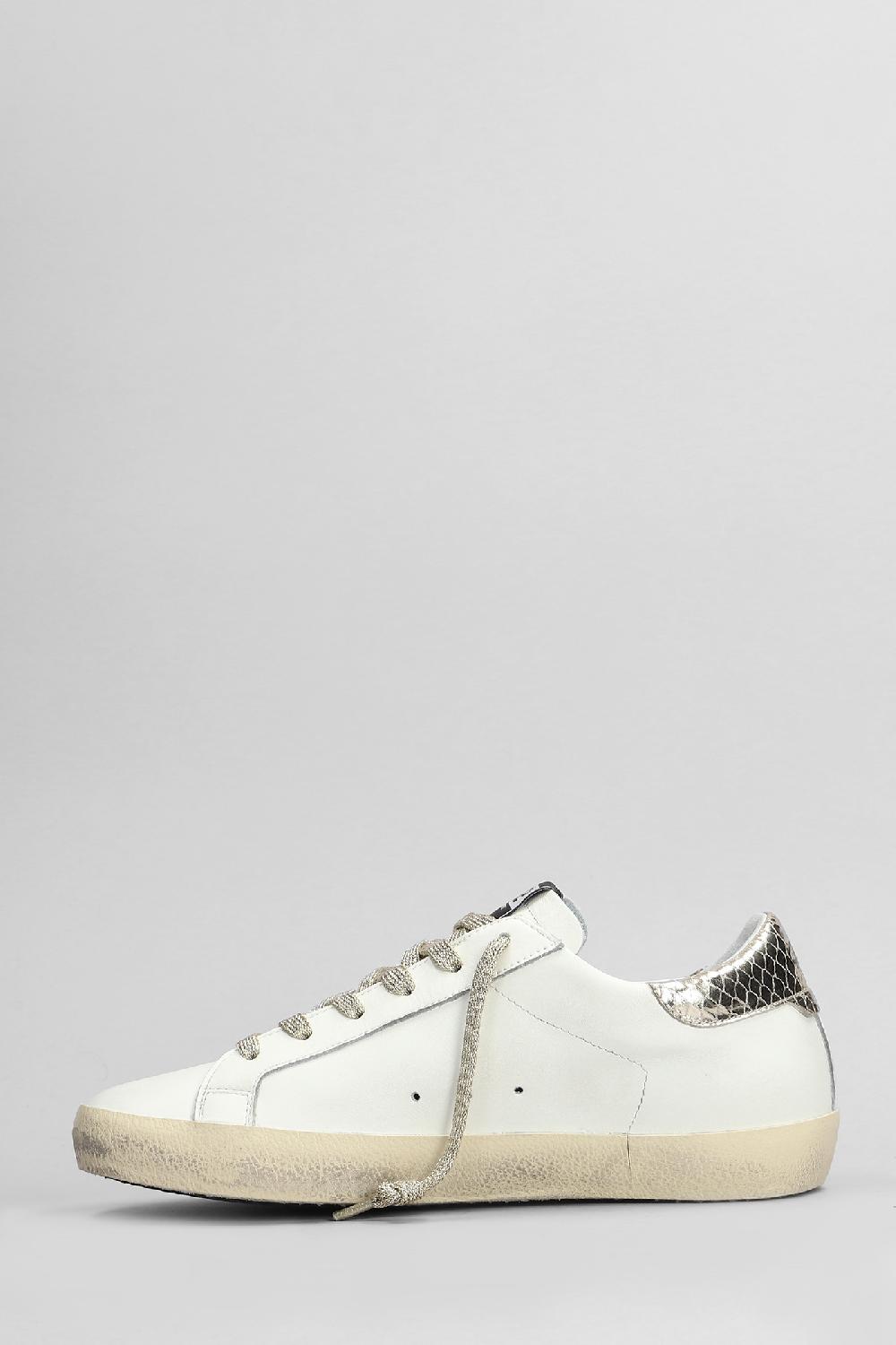 Deliberti 4B12 Sneakers Suprime In Pelle Bianca Cod. 407377 - Deliberti The Luxury Shopping