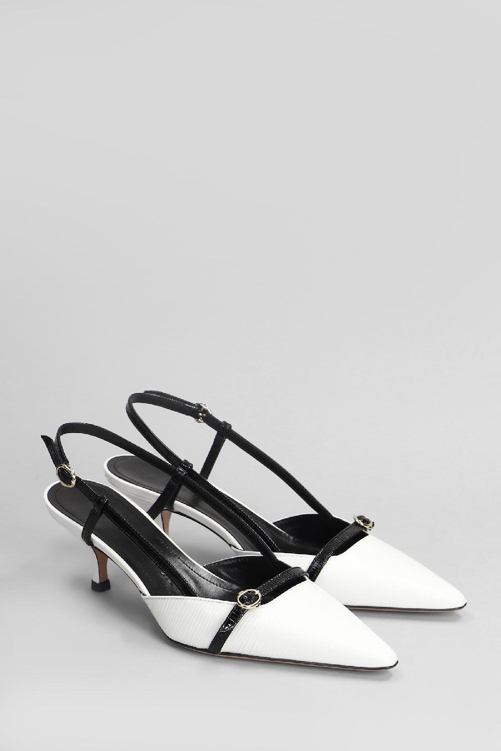 Deliberti A.Bocca Decollete In Pelle Bianca Cod. 406680 - Deliberti The Luxury Shopping