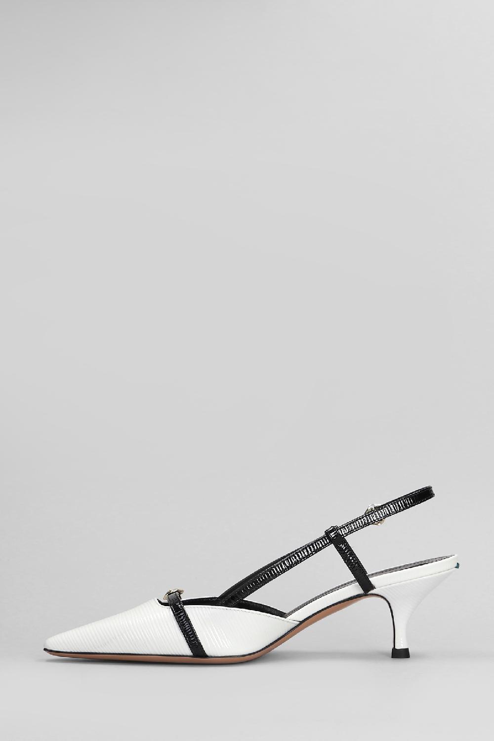 Deliberti A.Bocca Decollete In Pelle Bianca Cod. 406680 - Deliberti The Luxury Shopping