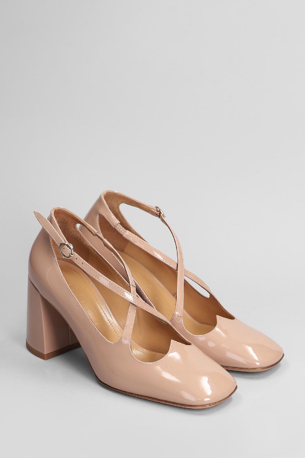 Deliberti A.Bocca Decollete In Vernice Cipria Cod. 406675 - Deliberti The Luxury Shopping