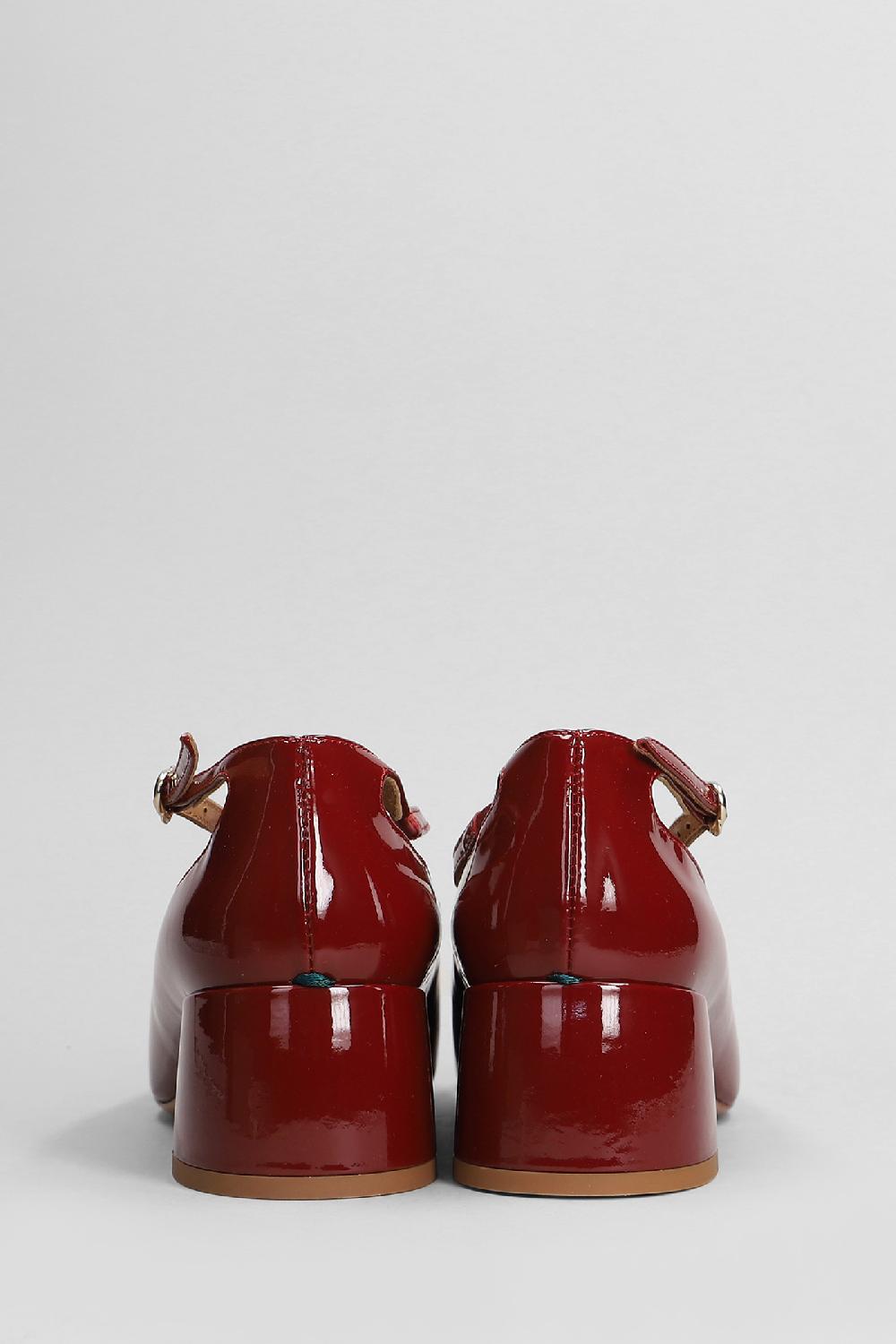 Deliberti A.Bocca Decollete In Vernice Rossa Cod. 406676 - Deliberti The Luxury Shopping