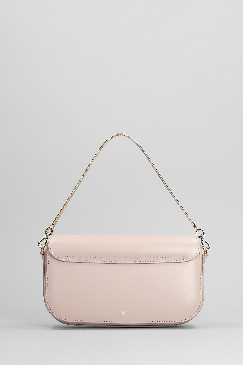 Deliberti A.P.C. Borsa A Spalla Clutch Grace In Pelle Rosa Cod. 396436 - Deliberti The Luxury Shopping