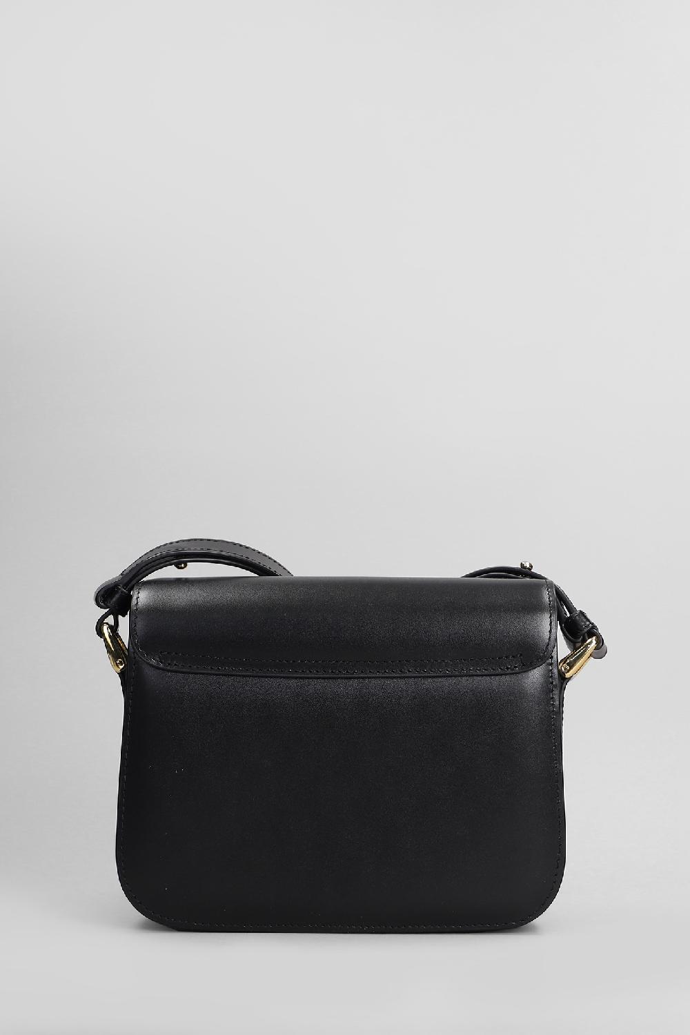 Deliberti A.P.C. Borsa A Spalla Grace Small In Pelle Nera Cod. 407155 - Deliberti The Luxury Shopping