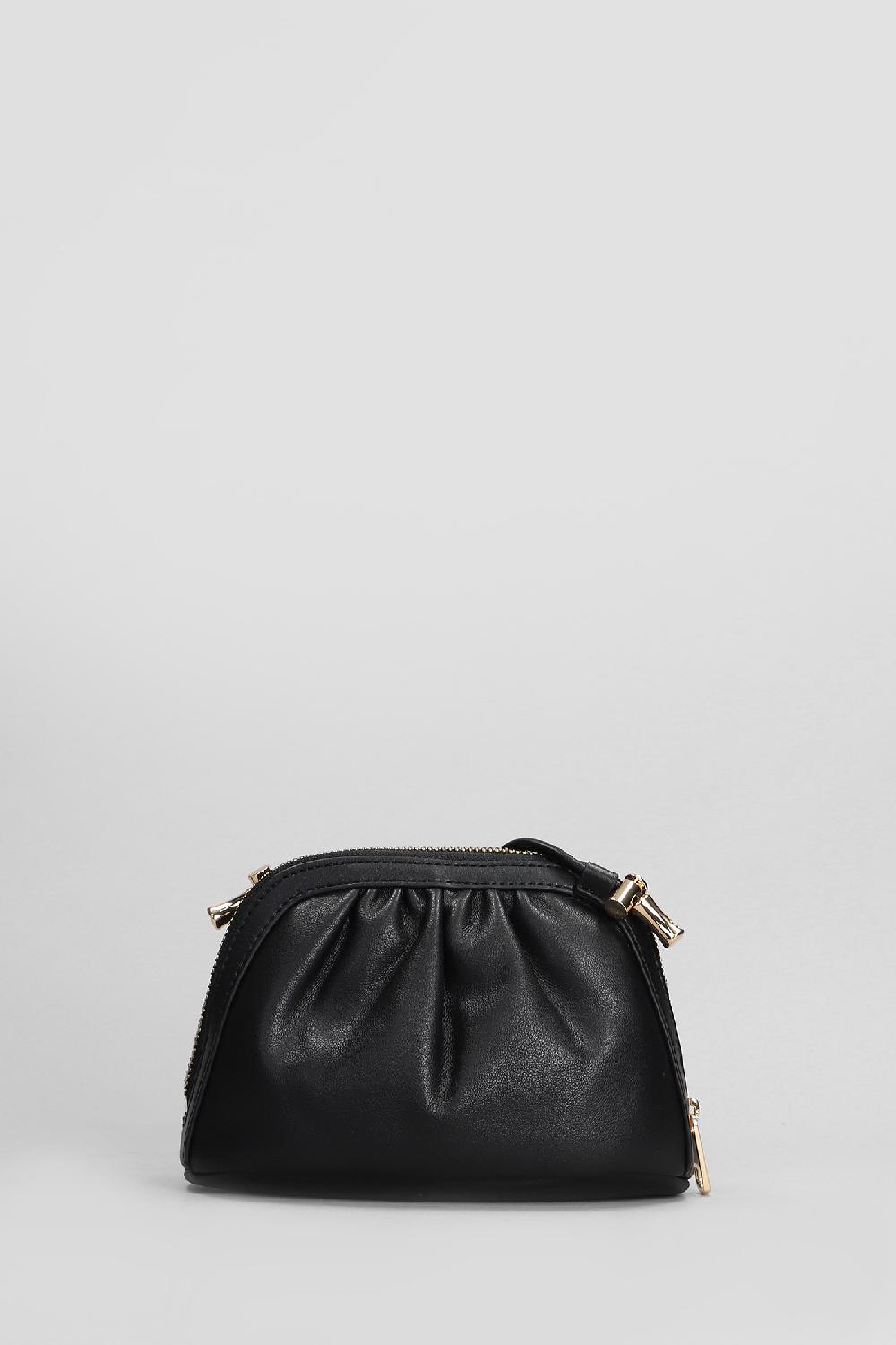 Deliberti A.P.C. Borsa A Spalla Ninon Small In Poliuretano Nero Cod. 407151 - Deliberti The Luxury Shopping