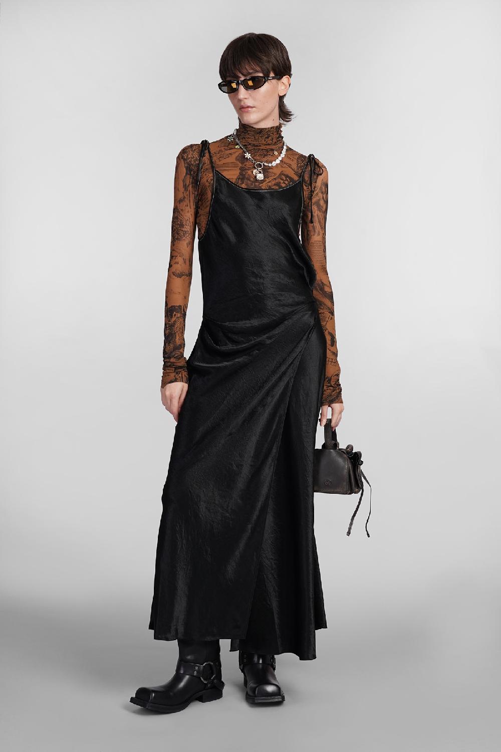 Deliberti Acne Studios Abito In Acetato Nero Cod. 393897 - Deliberti The Luxury Shopping