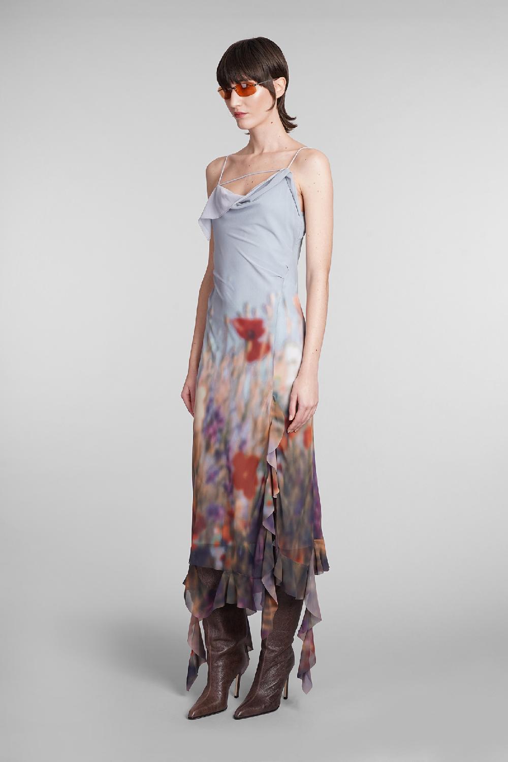 Deliberti Acne Studios Abito In Poliestere Multicolor Cod. 393868 - Deliberti The Luxury Shopping