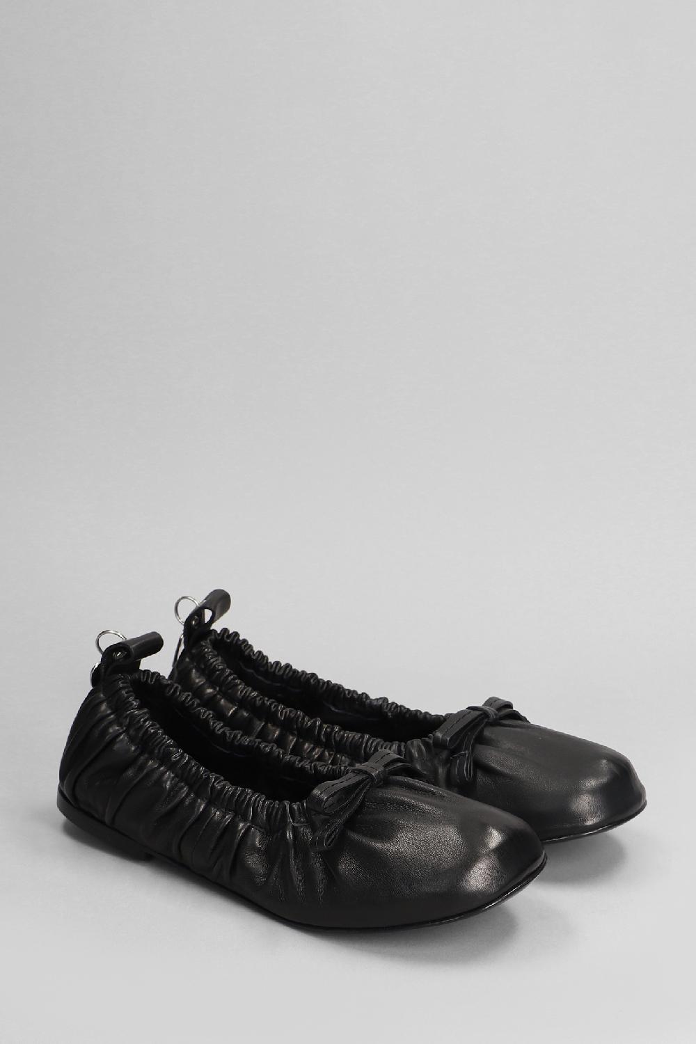 Deliberti Acne Studios Ballerine In Pelle Nera Cod. 400247 - Deliberti The Luxury Shopping