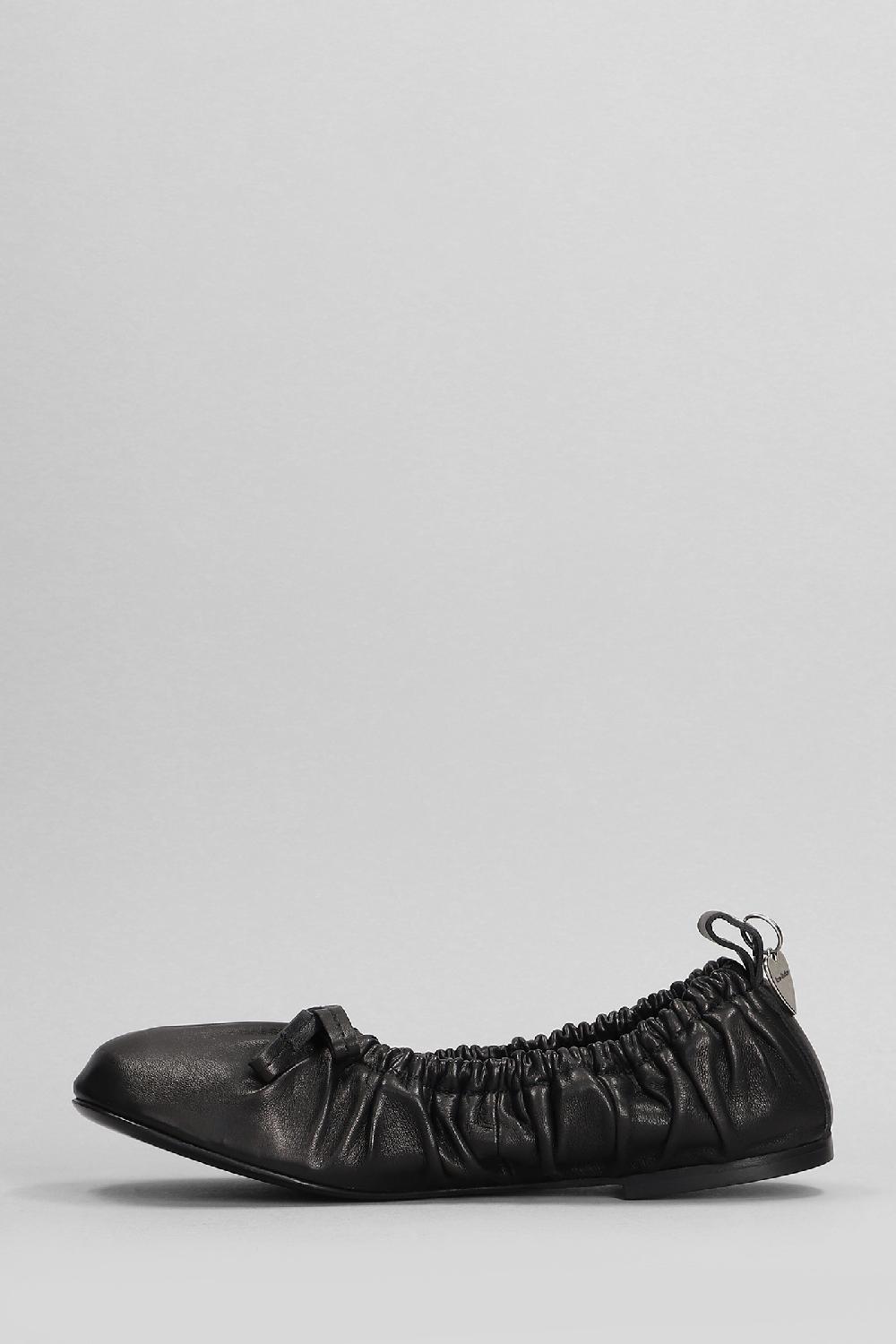 Deliberti Acne Studios Ballerine In Pelle Nera Cod. 400247 - Deliberti The Luxury Shopping