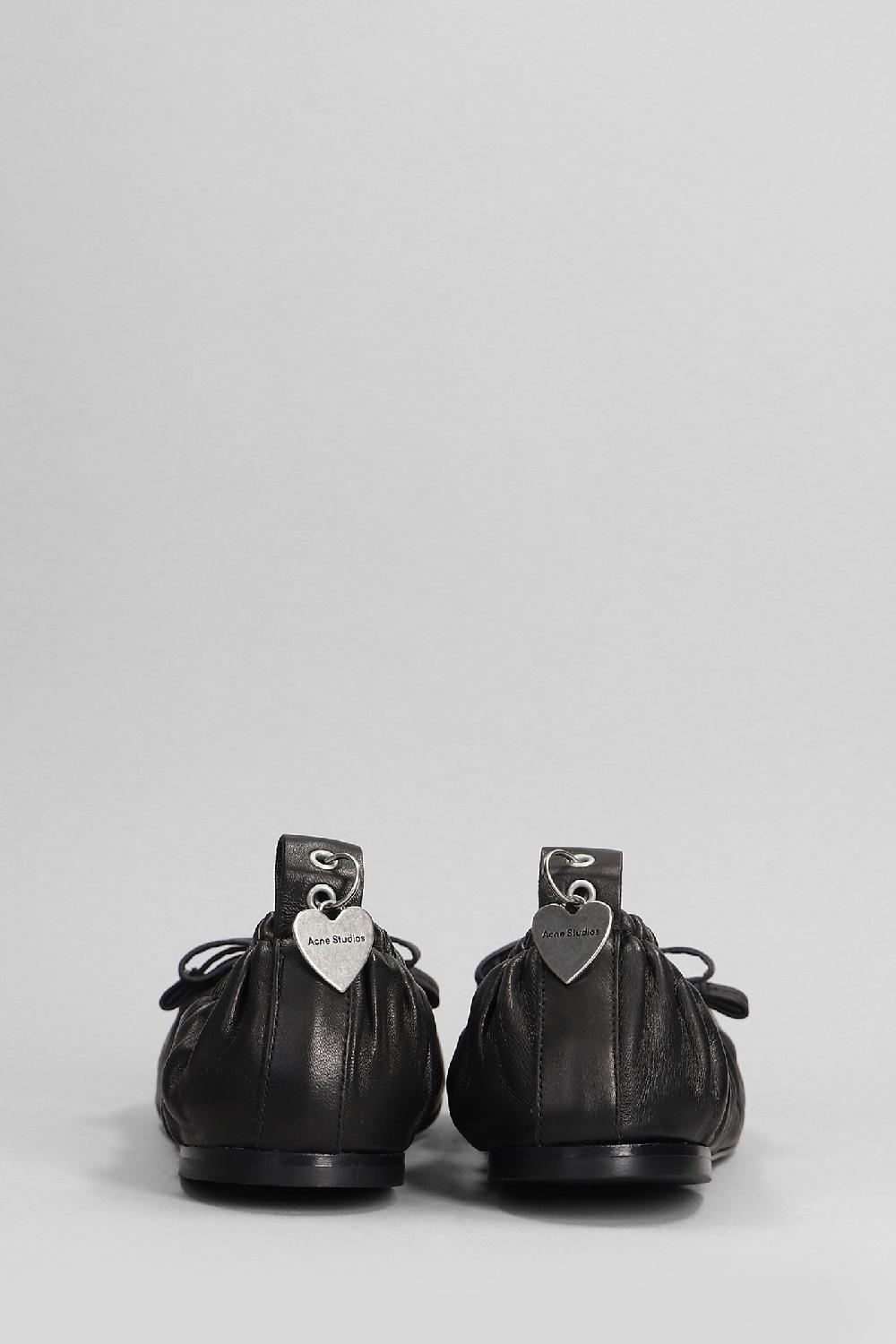 Deliberti Acne Studios Ballerine In Pelle Nera Cod. 400247 - Deliberti The Luxury Shopping