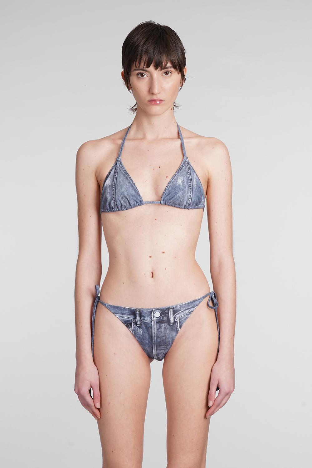 Deliberti Acne Studios Beachwear in cotone blu cod. 393873 - Deliberti The Luxury Shopping