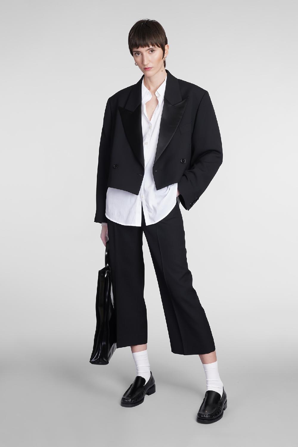 Deliberti Acne Studios Blazer In Poliestere Nero Cod. 372986 - Deliberti The Luxury Shopping