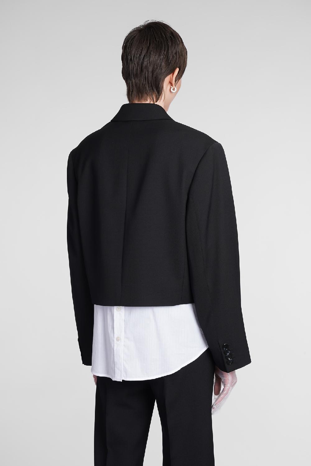 Deliberti Acne Studios Blazer In Poliestere Nero Cod. 372986 - Deliberti The Luxury Shopping