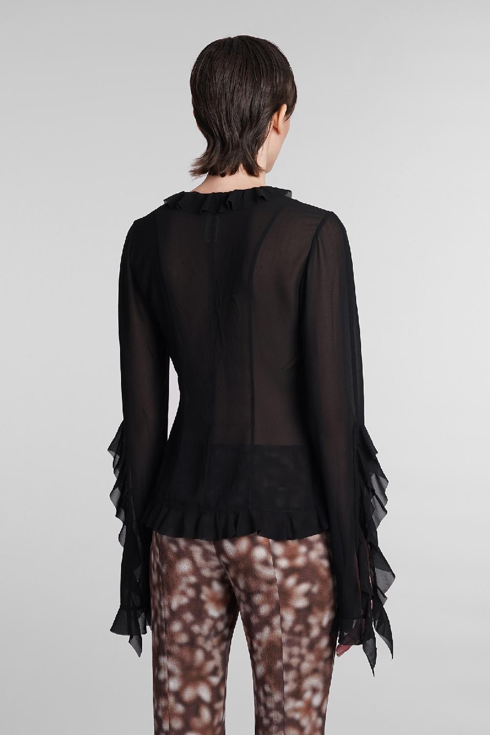 Deliberti Acne Studios Blusa In Poliestere Nero Cod. 393898 - Deliberti The Luxury Shopping