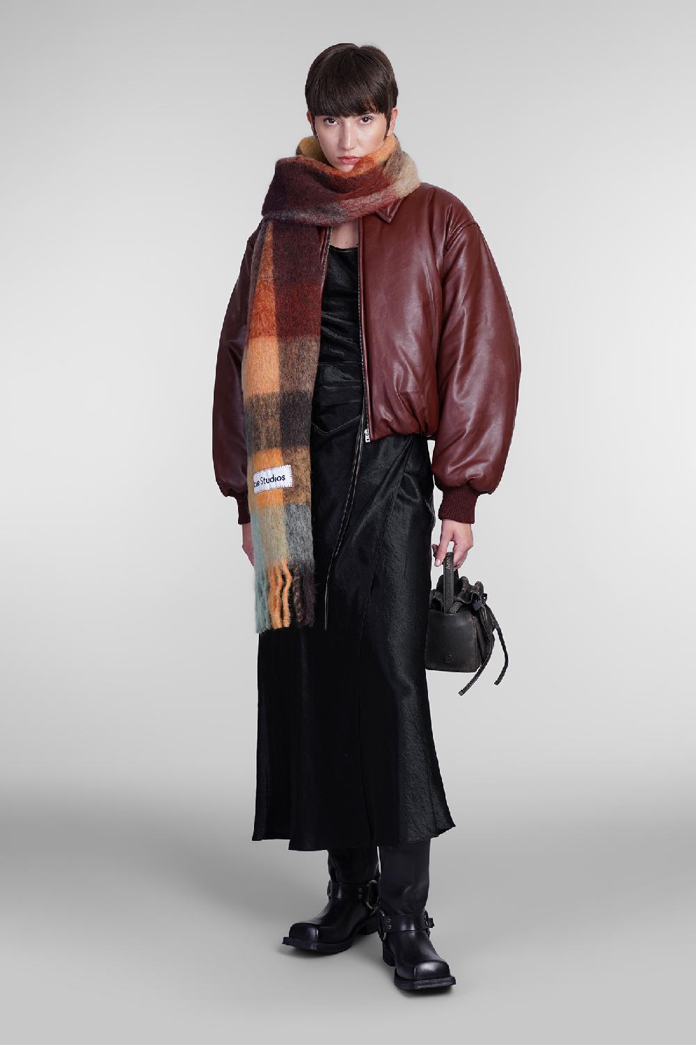 Deliberti Acne Studios Bomber In Poliestere Bordeaux Cod. 405708 - Deliberti The Luxury Shopping