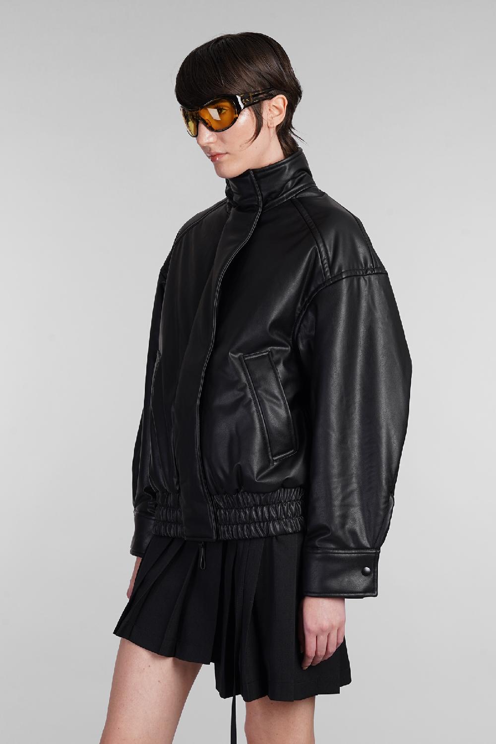 Deliberti Acne Studios Bomber In Poliestere Nero Cod. 403407 - Deliberti The Luxury Shopping