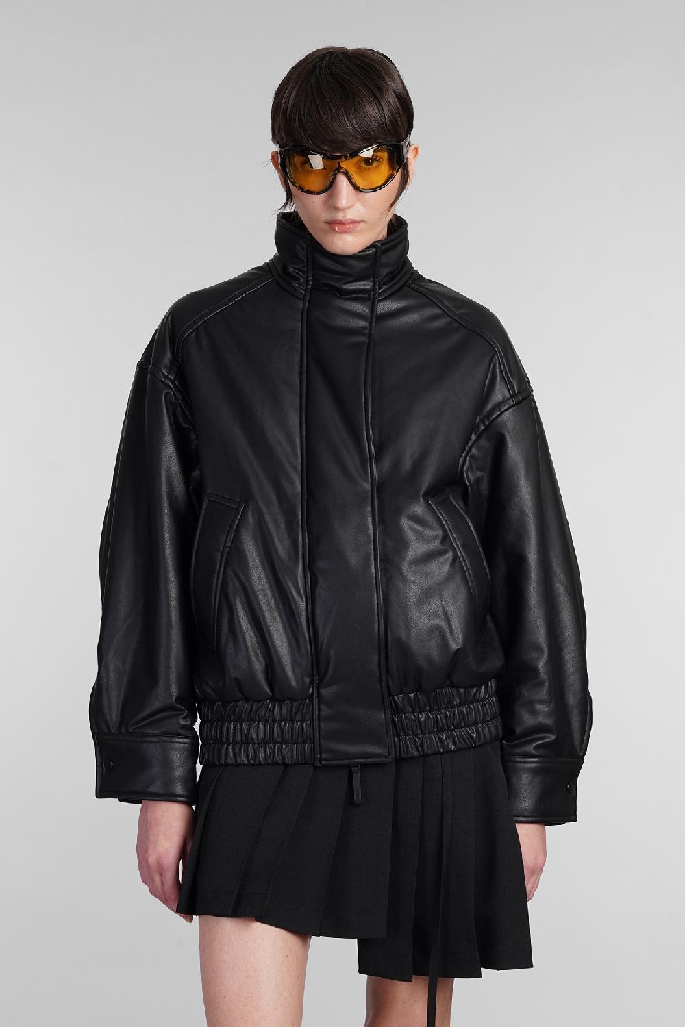 Deliberti Acne Studios Bomber in poliestere nero cod. 403407 - Deliberti The Luxury Shopping