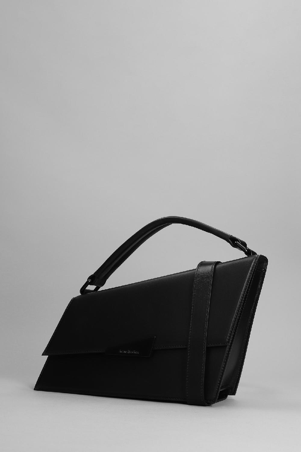 Deliberti Acne Studios Borsa A Spalla Distrortion In Pelle Nera Cod. 356480 - Deliberti The Luxury Shopping