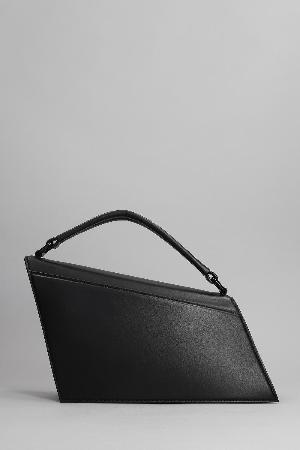 Deliberti Acne Studios Borsa A Spalla Distrortion In Pelle Nera Cod. 356480 - Deliberti The Luxury Shopping