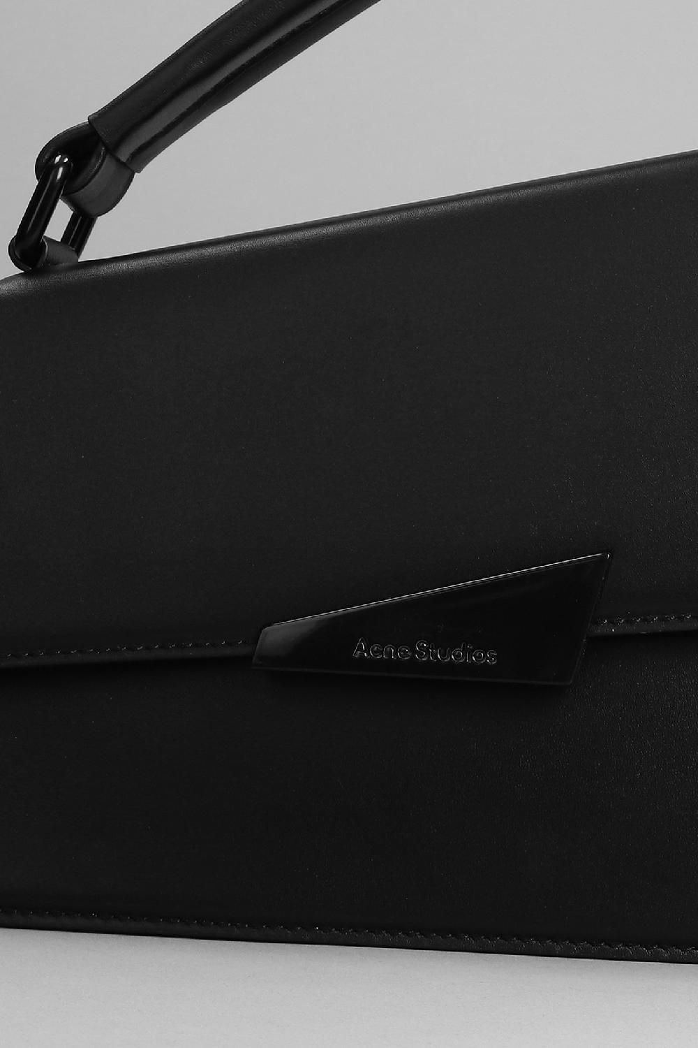 Deliberti Acne Studios Borsa A Spalla Distrortion In Pelle Nera Cod. 356480 - Deliberti The Luxury Shopping