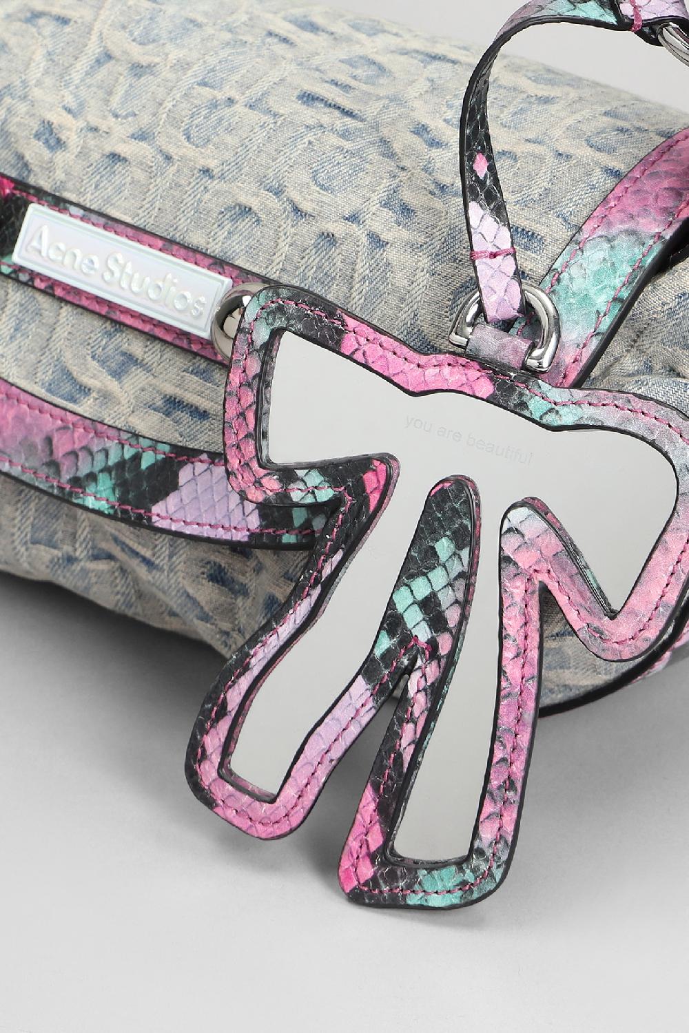 Deliberti Acne Studios Borsa A Spalla In Denim Celeste Cod. 396494 - Deliberti The Luxury Shopping