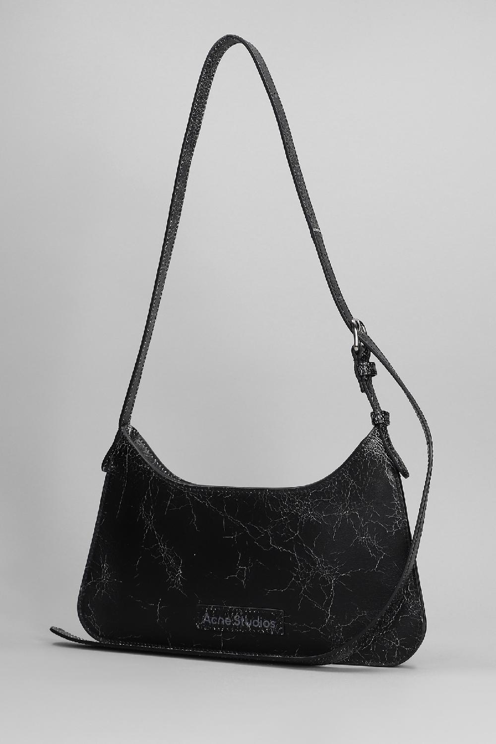 Deliberti Acne Studios Borsa A Spalla In Pelle Nera Cod. 393739 - Deliberti The Luxury Shopping