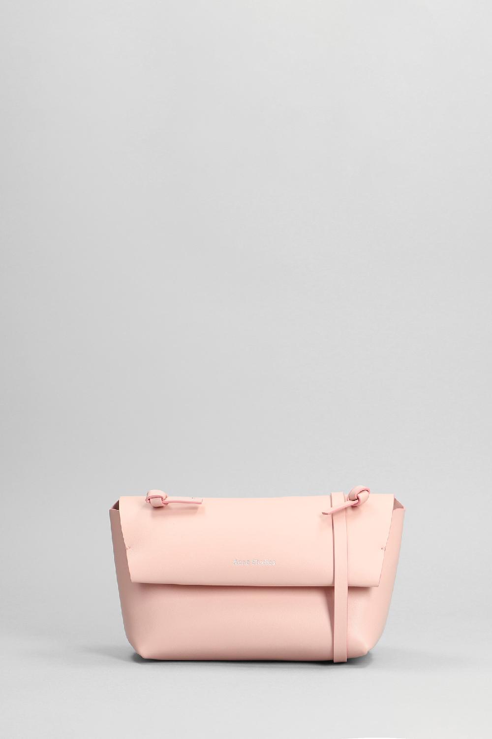 Deliberti Acne Studios Borsa a spalla in pelle rosa cod. 344090 - Deliberti The Luxury Shopping