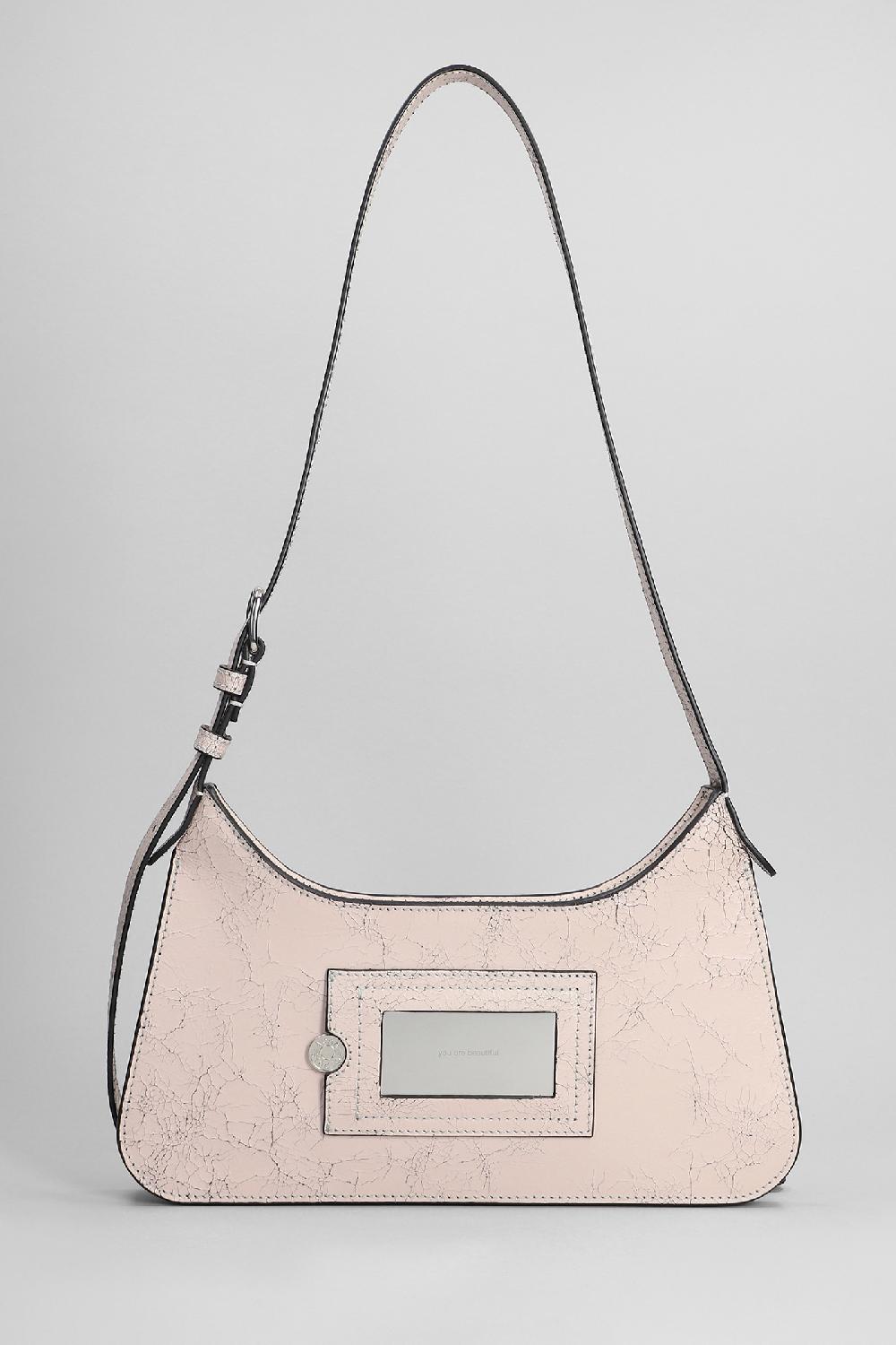 Deliberti Acne Studios Borsa A Spalla In Pelle Rosa Cod. 393740 - Deliberti The Luxury Shopping