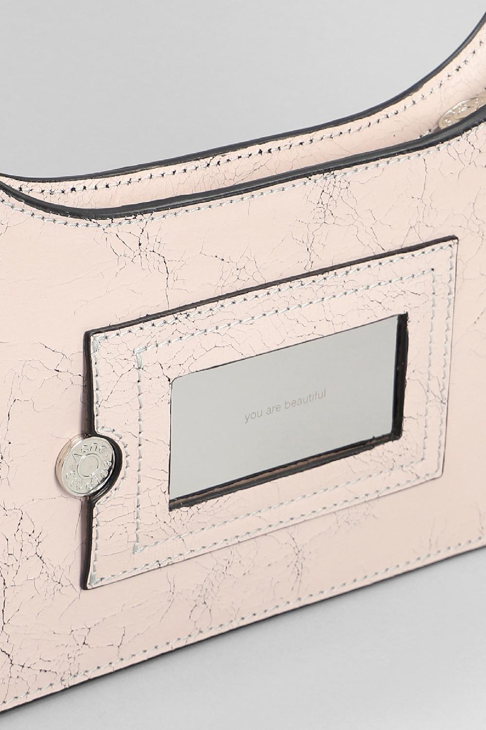 Deliberti Acne Studios Borsa A Spalla In Pelle Rosa Cod. 393740 - Deliberti The Luxury Shopping