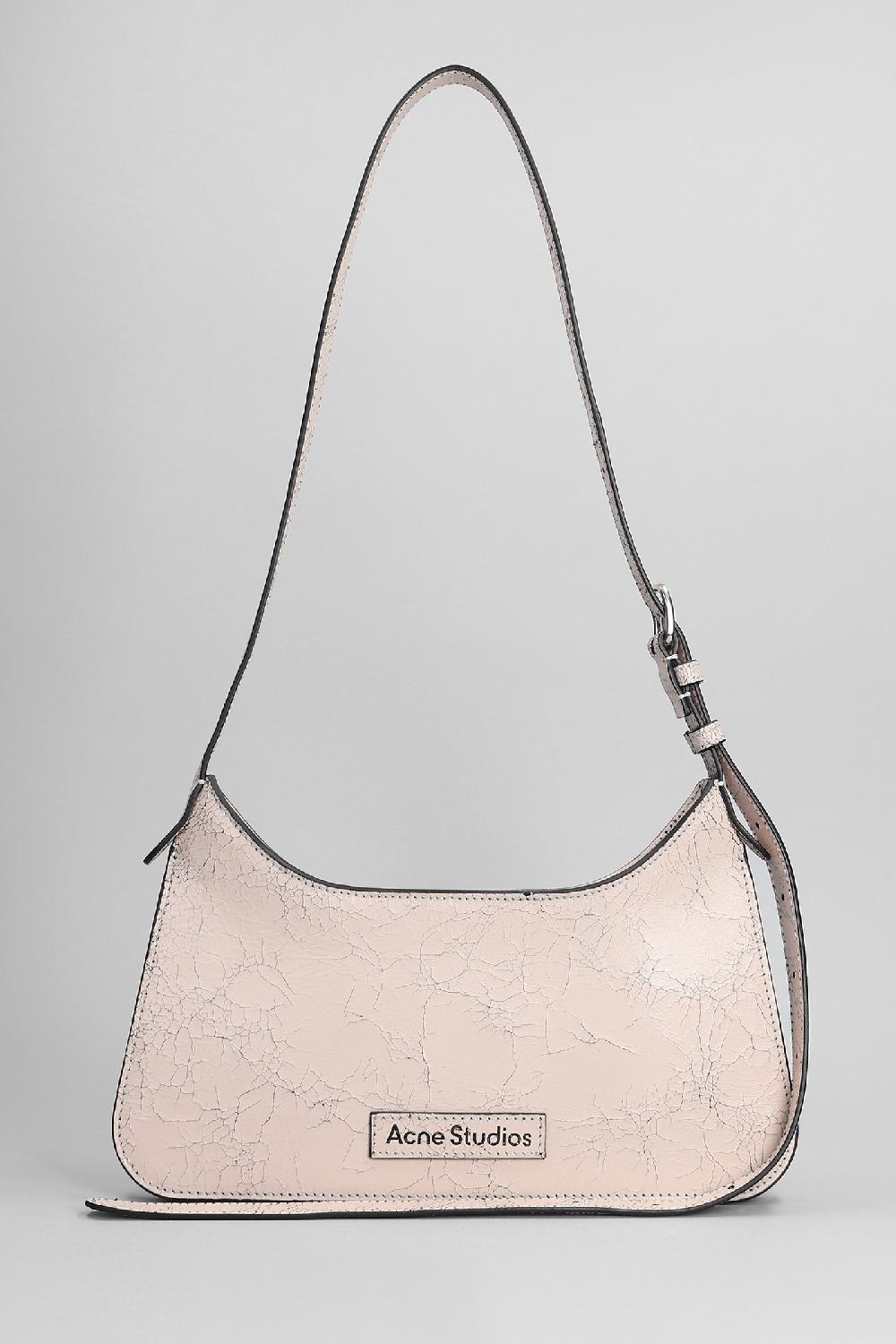 Deliberti Acne Studios Borsa a spalla in pelle rosa cod. 393740 - Deliberti The Luxury Shopping