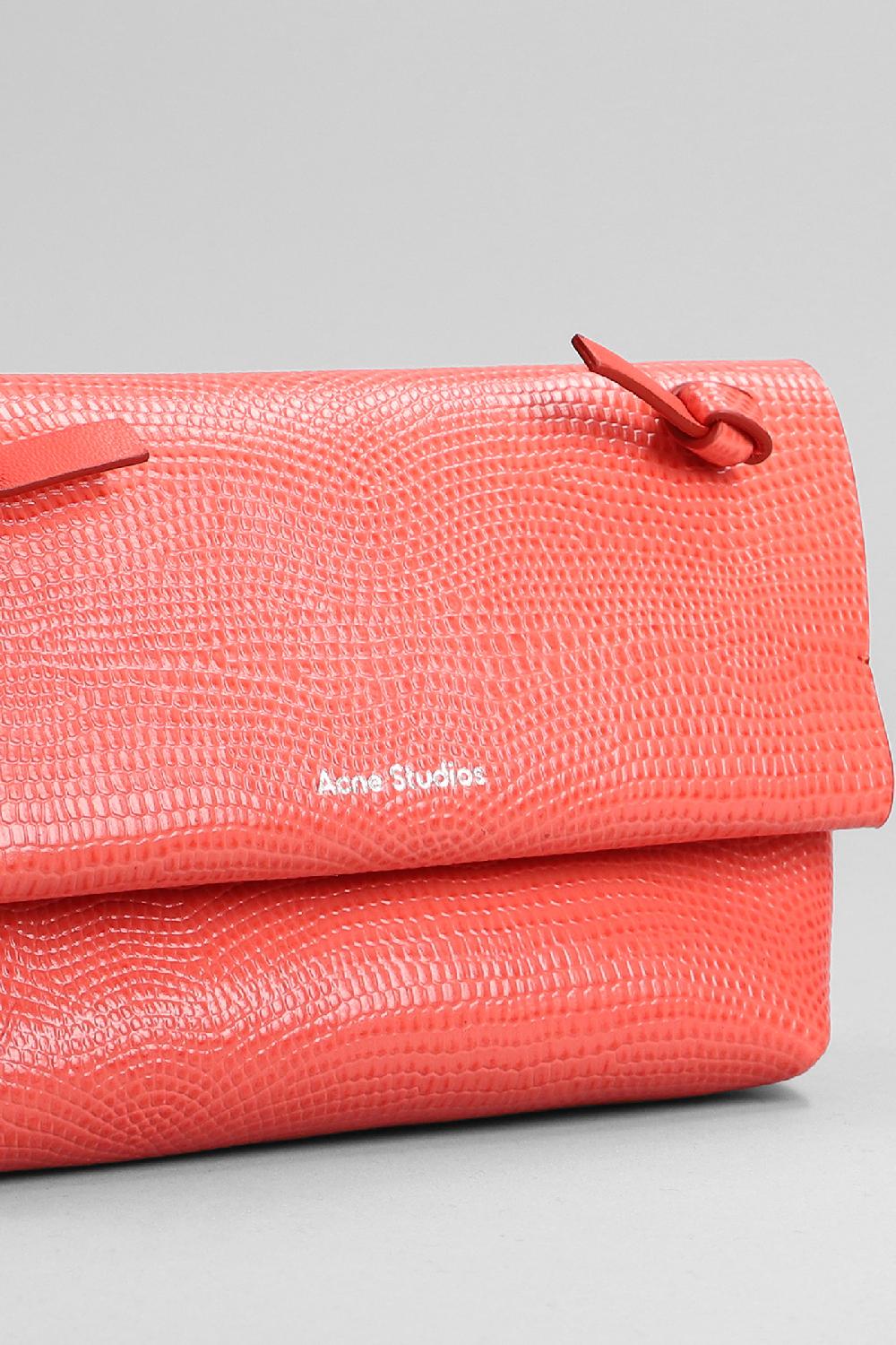 Deliberti Acne Studios Borsa A Spalla In Pelle Rossa Cod. 344091 - Deliberti The Luxury Shopping