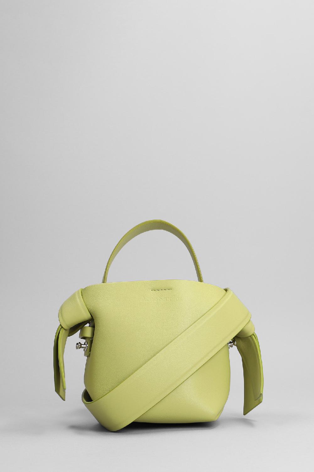 Deliberti Acne Studios Borsa a spalla in pelle verde cod. 347667 - Deliberti The Luxury Shopping