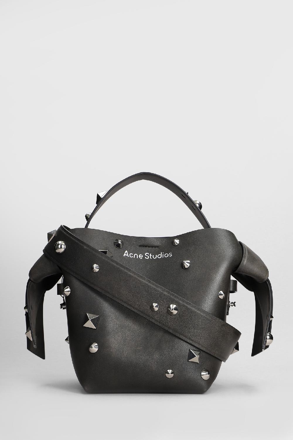 Deliberti Acne Studios Borsa a spalla musubi in pelle marrone cod. 409191 - Deliberti The Luxury Shopping