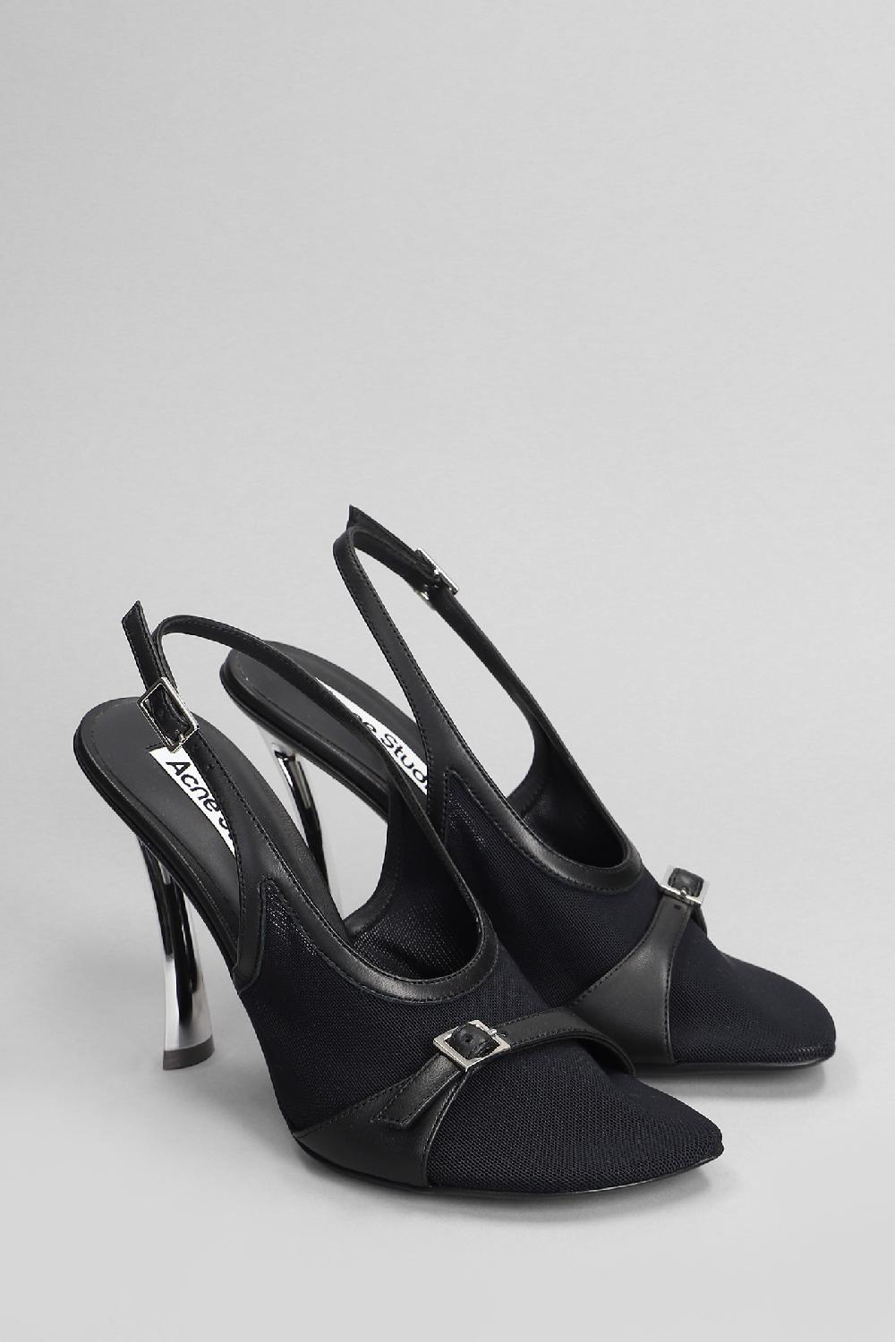 Deliberti Acne Studios Decollete In Pelle Nera Cod. 406164 - Deliberti The Luxury Shopping