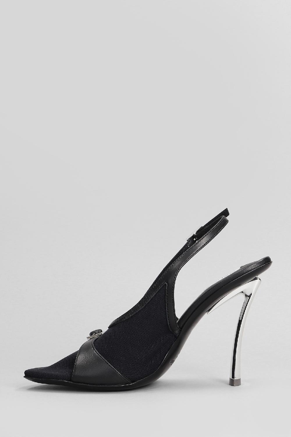 Deliberti Acne Studios Decollete In Pelle Nera Cod. 406164 - Deliberti The Luxury Shopping