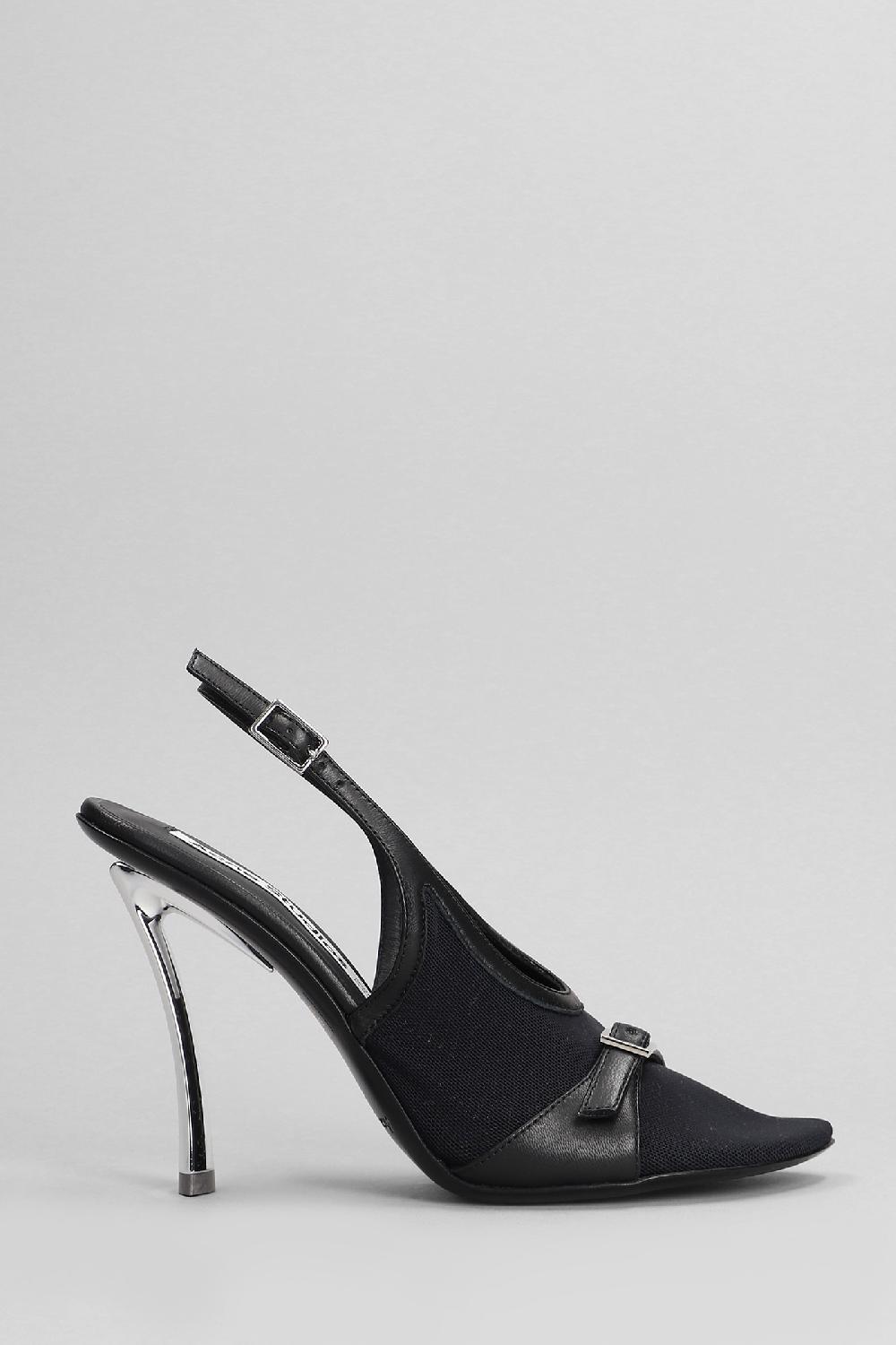 Deliberti Acne Studios Decollete in pelle nera cod. 406164 - Deliberti The Luxury Shopping