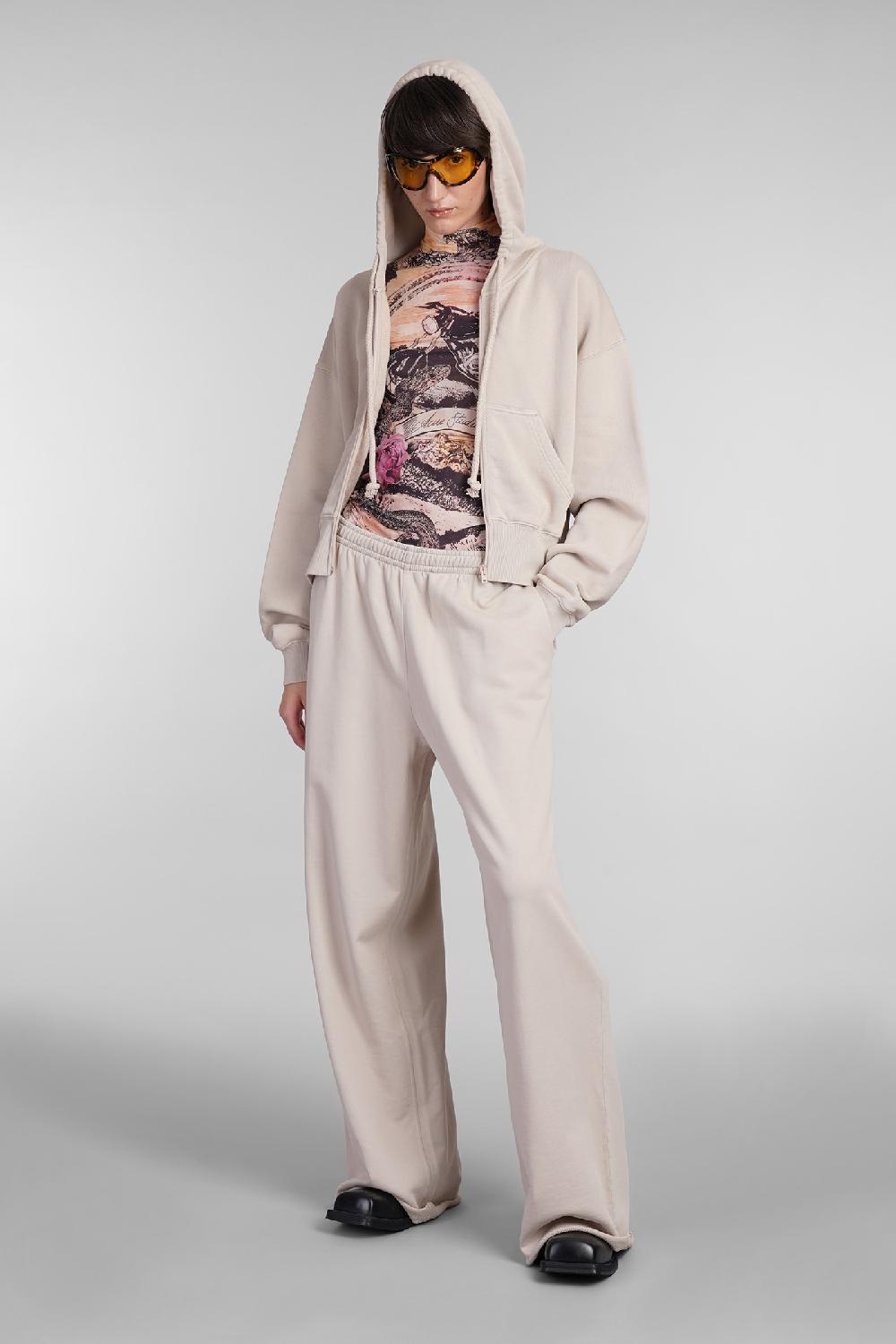 Deliberti Acne Studios Felpa In Cotone Beige Cod. 402974 - Deliberti The Luxury Shopping