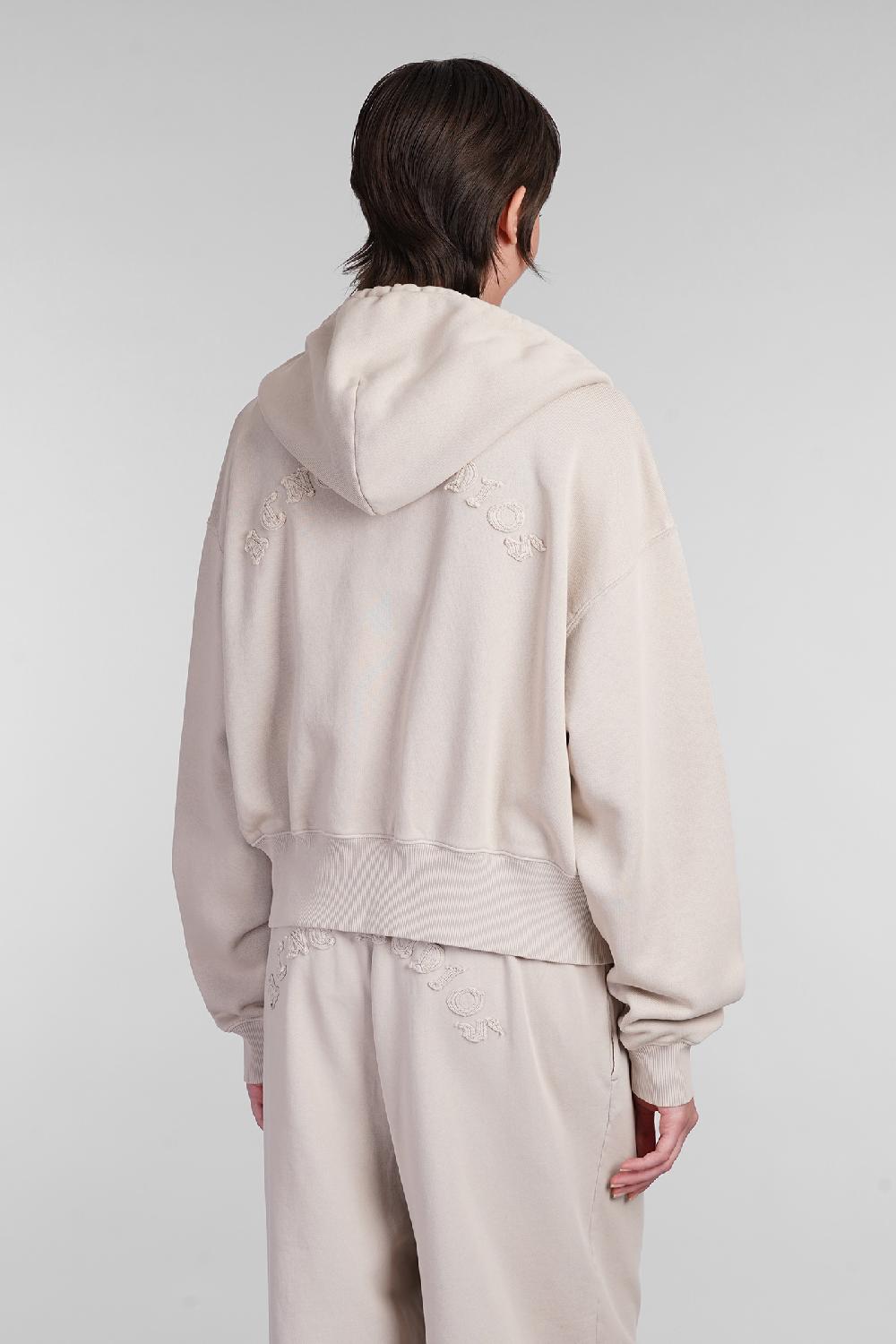 Deliberti Acne Studios Felpa In Cotone Beige Cod. 402974 - Deliberti The Luxury Shopping