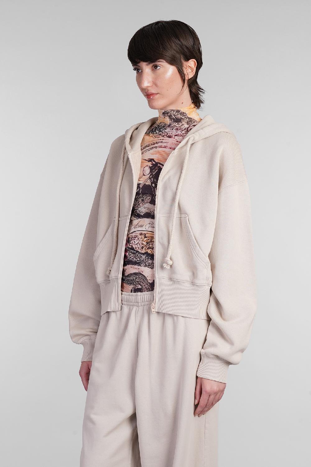 Deliberti Acne Studios Felpa In Cotone Beige Cod. 402974 - Deliberti The Luxury Shopping