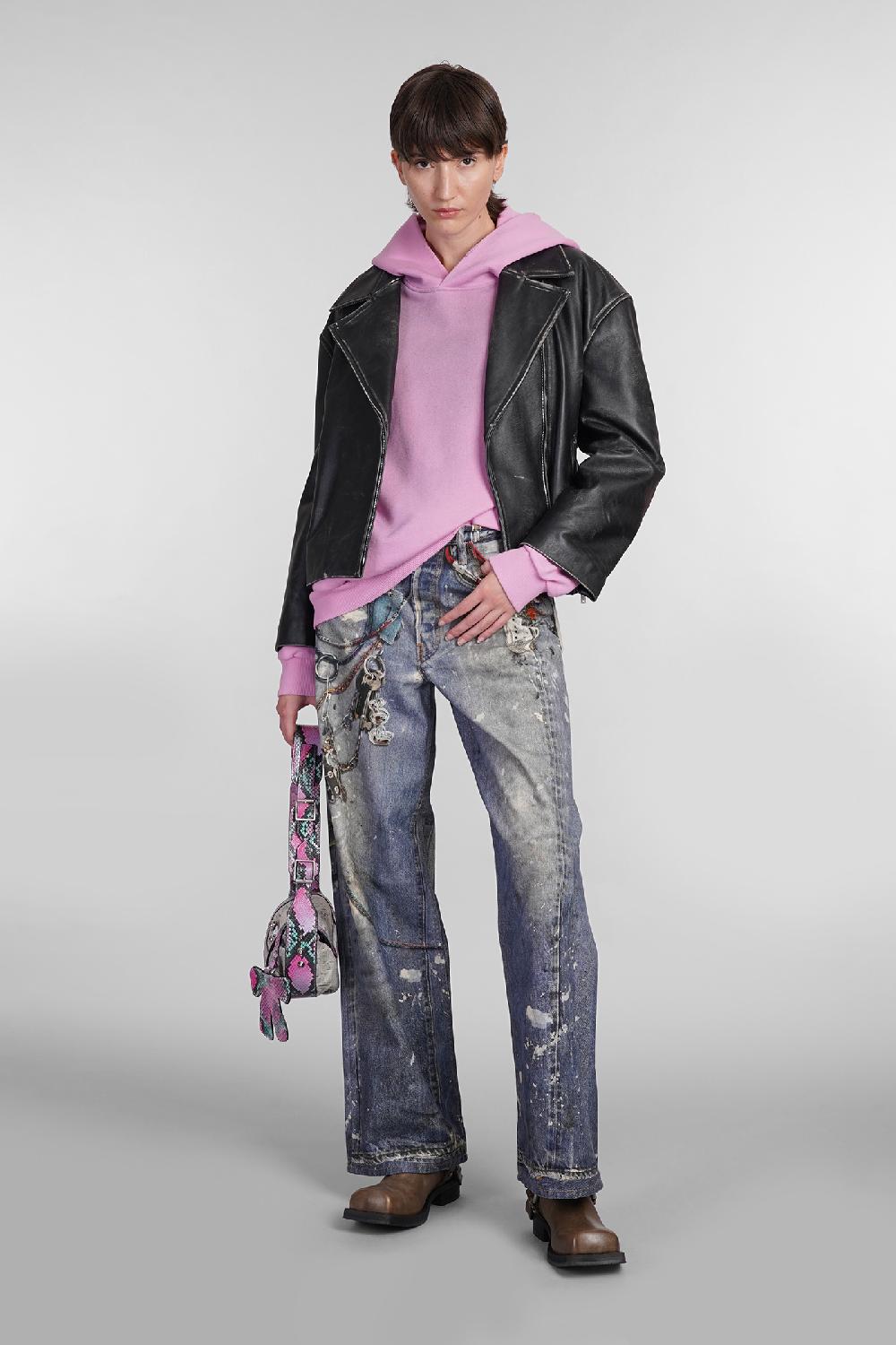 Deliberti Acne Studios Felpa In Cotone Rosa Cod. 402631 - Deliberti The Luxury Shopping