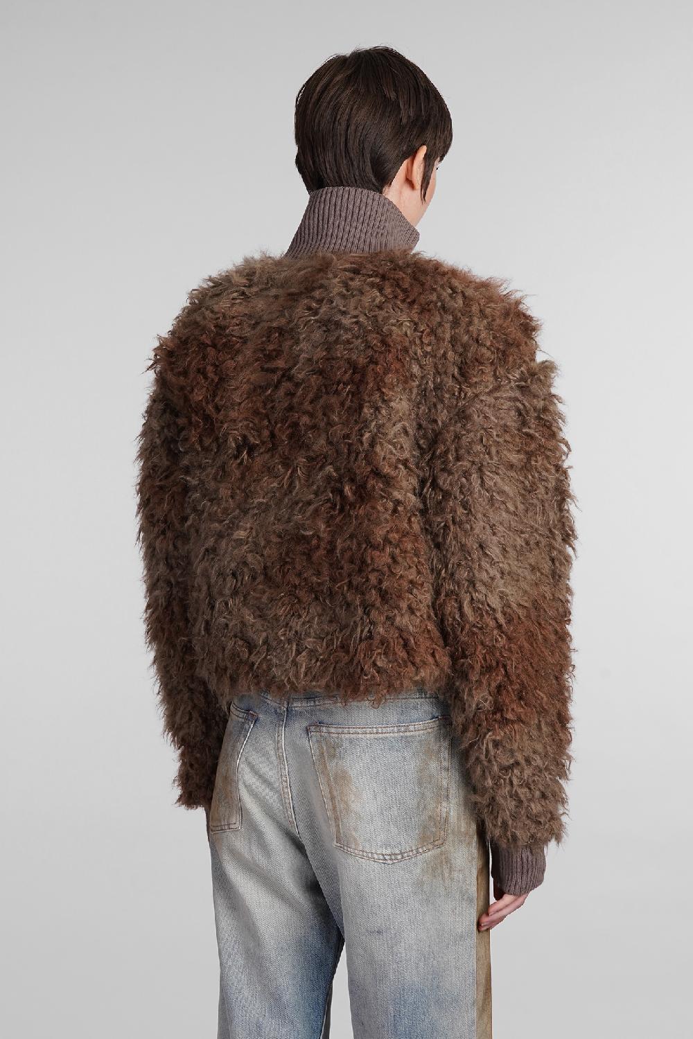 Deliberti Acne Studios Giacca Casual In Acrilico Marrone Cod. 406602 - Deliberti The Luxury Shopping