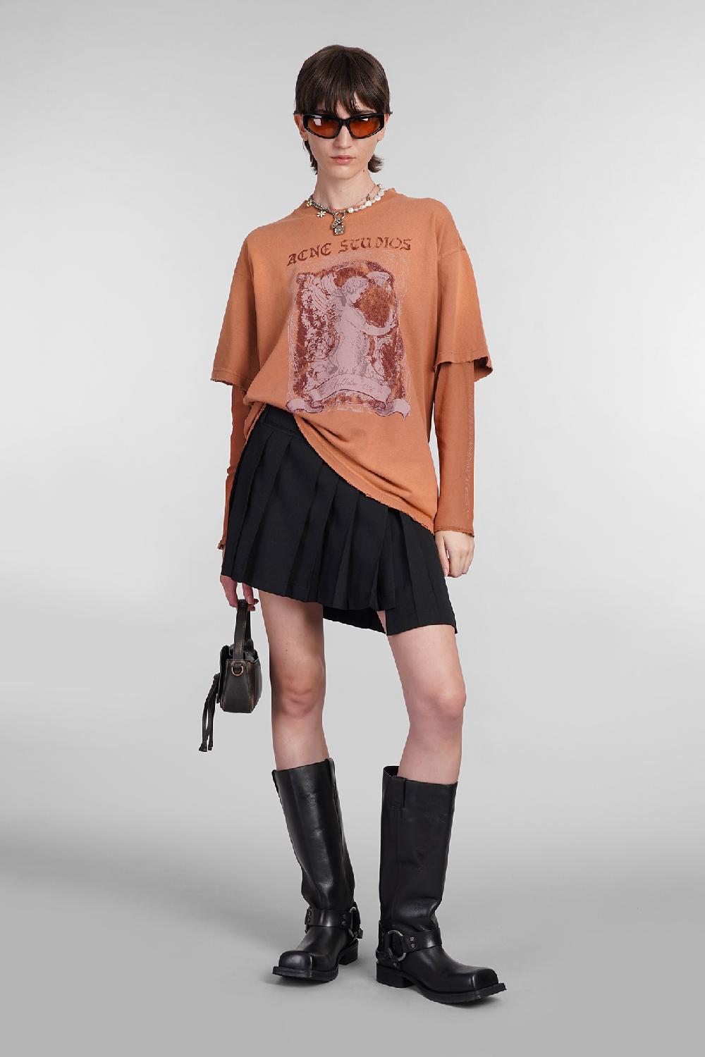 Deliberti Acne Studios Gonna In Poliestere Nero Cod. 402642 - Deliberti The Luxury Shopping