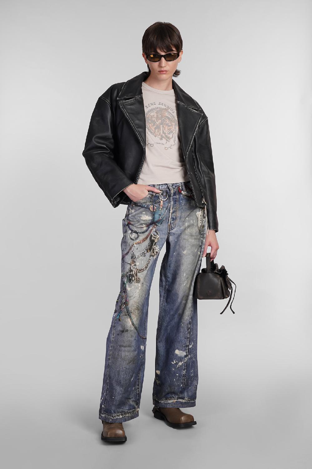 Deliberti Acne Studios Jeans In Cotone Blu Cod. 402976 - Deliberti The Luxury Shopping